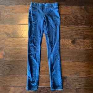blue jeggings
